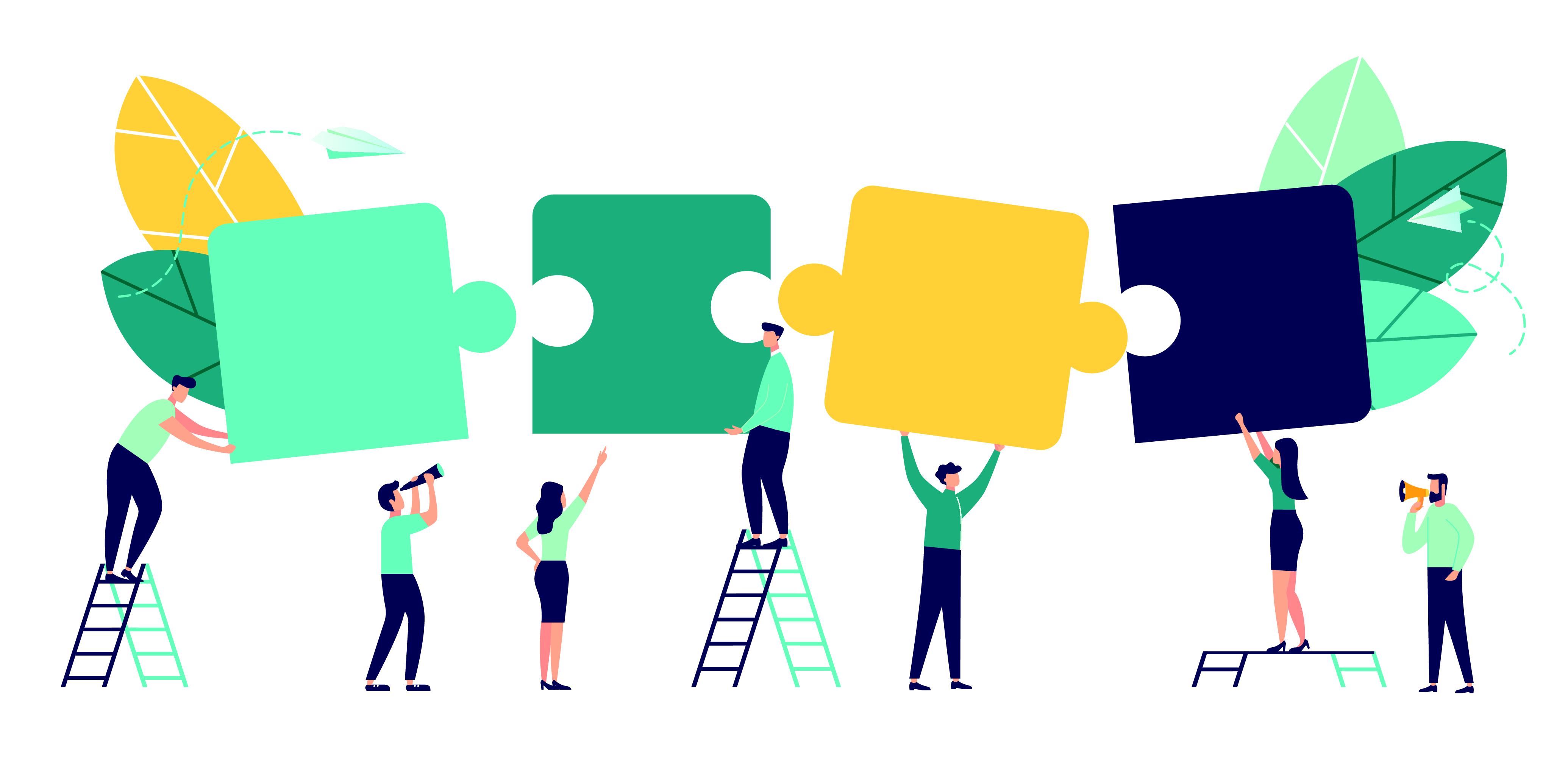 Connection and work status