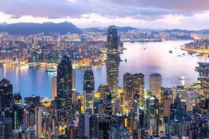Hong Kong sunrise